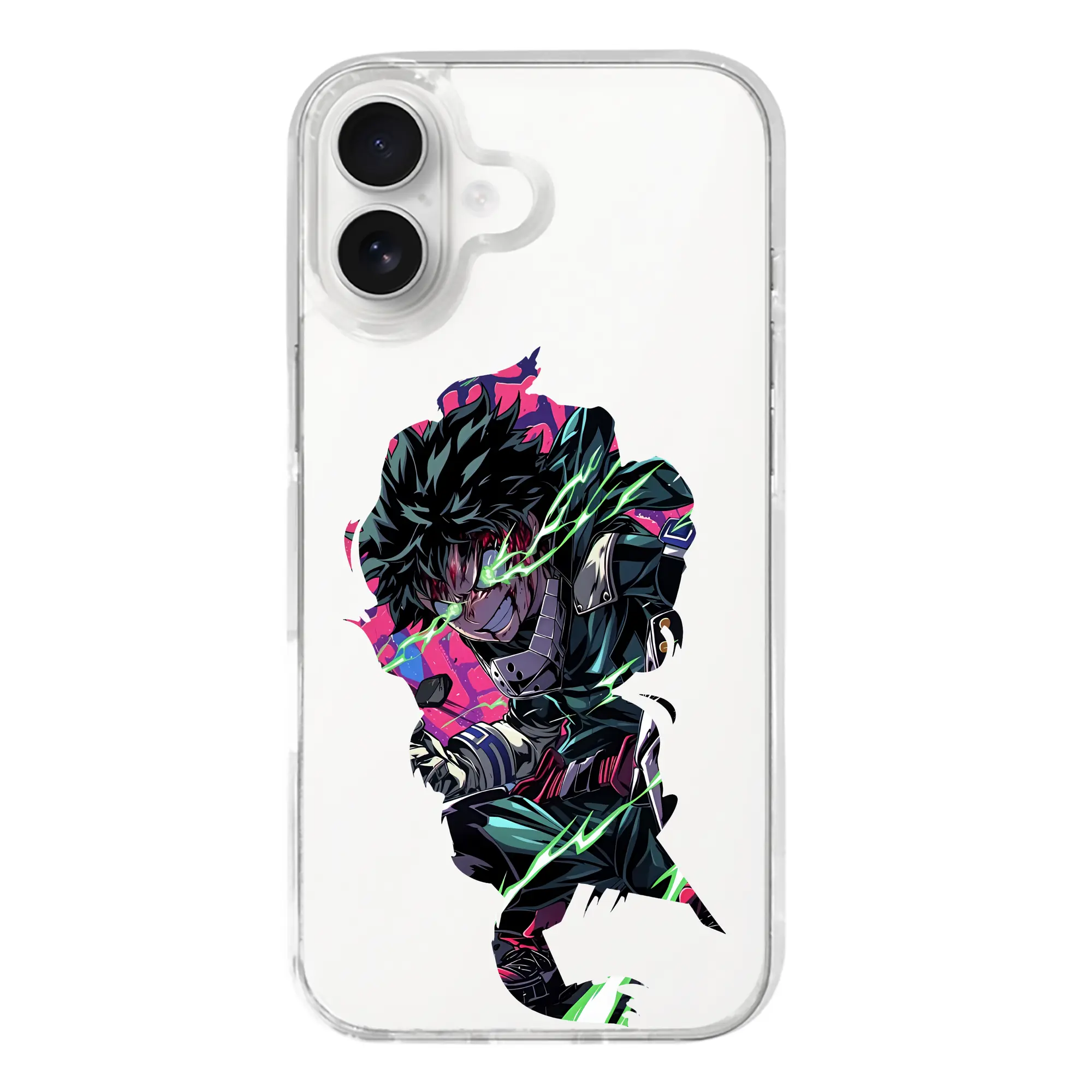 僕のヒーローアカデミア グッズ,爆豪勝己 - iPhone 17シリーズ 透明スマホケース – 薄型・耐衝撃・精密フィット保護カバー